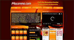 Desktop Screenshot of macarena.com